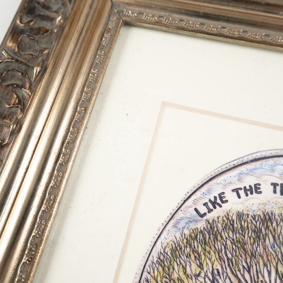 Rachel Badeau Tree Roots Giclee Art Print Colored Signed Numbered Framed… - Picture 10 of 10